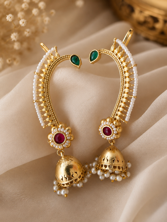 ANIKA GOLD PLATED EARCUFF FOR WOMEN