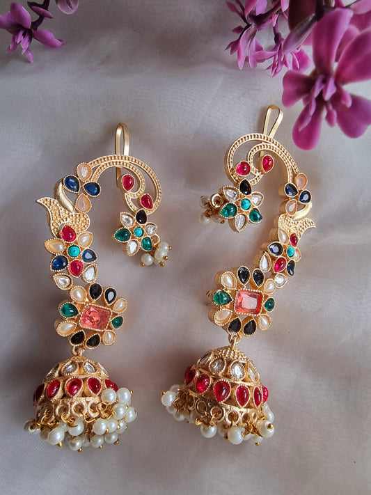 RIWAZ NAVRATAN EARCUFF PAIR FOR WOMEN
