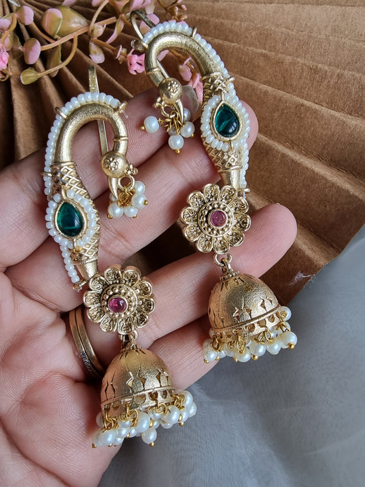 HANSNI GOLD PLATED EARCUFF FOR WOMEN