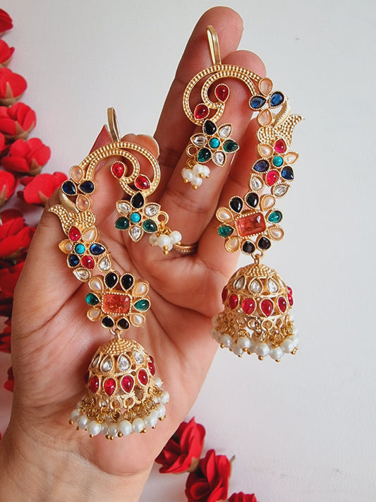 RIWAZ NAVRATAN EARCUFF PAIR FOR WOMEN