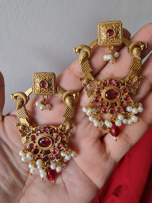 AAVYA GOLD PLATED EARRINGS FOR WOMEN