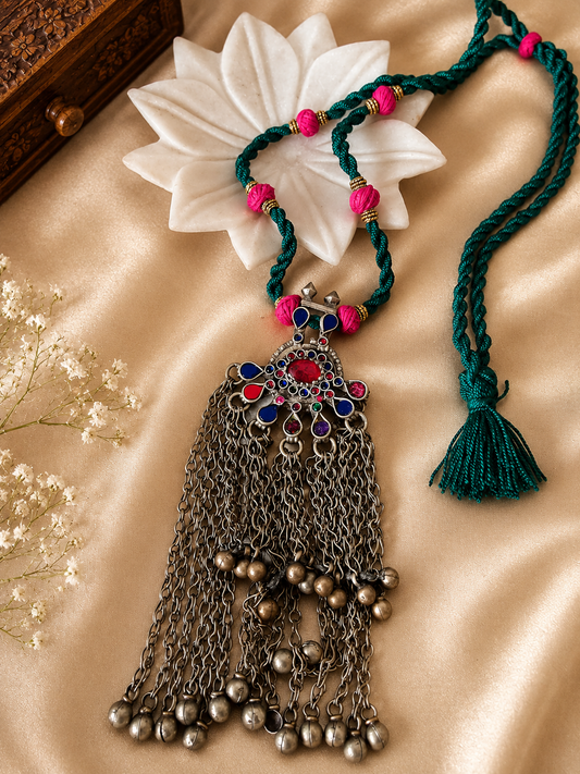 DARPAN OLD VINTAGE AFGANI PENDENT SET