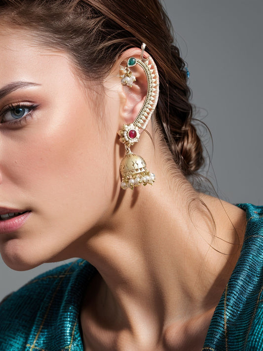 ANIKA GOLD PLATED EARCUFF FOR WOMEN