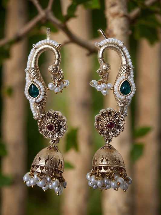 HANSNI GOLD PLATED EARCUFF FOR WOMEN