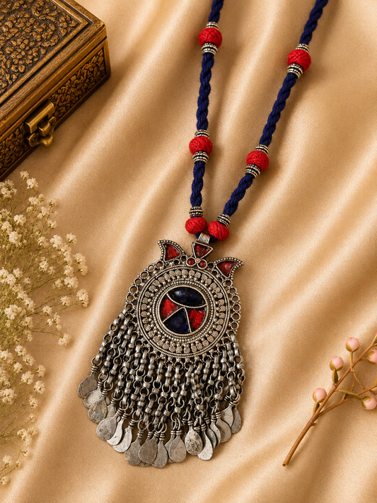 RAABTA OLD VINTAGE AFGHANI PENDENT SET